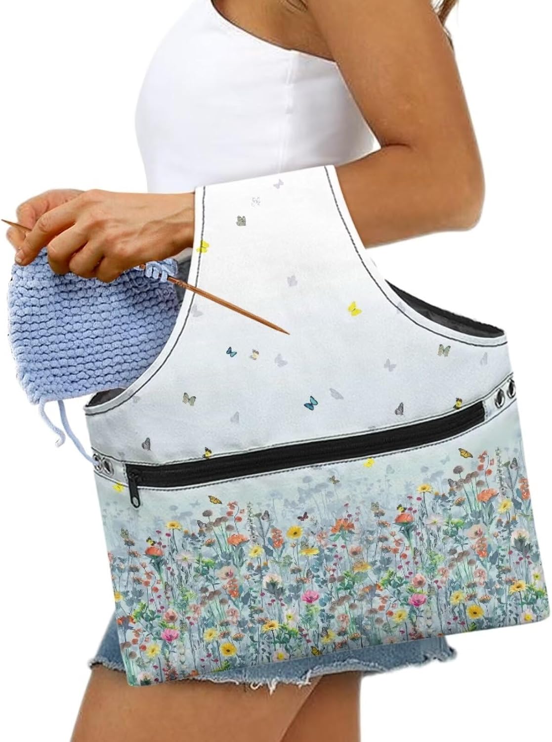 Viewamoon Sewing Kit Storage Case with Handles Sewing Thread Storage