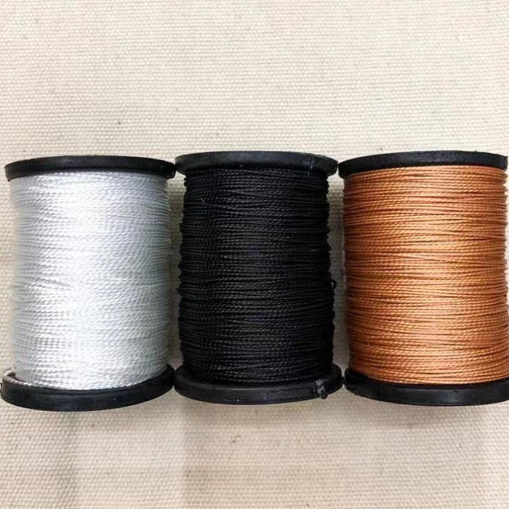 3 Rolls Waxed Sewing Thread Bookbinding Cord, 3 Colors