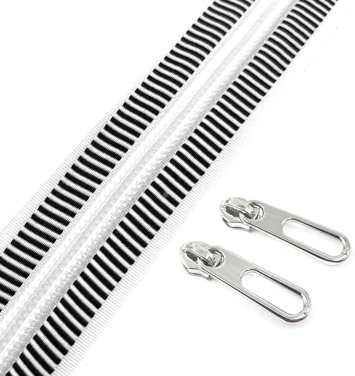 YIXI-SBest #5 Nylon Zippers 5 Yards Sewing Zippers Bulk DIY Zipper by