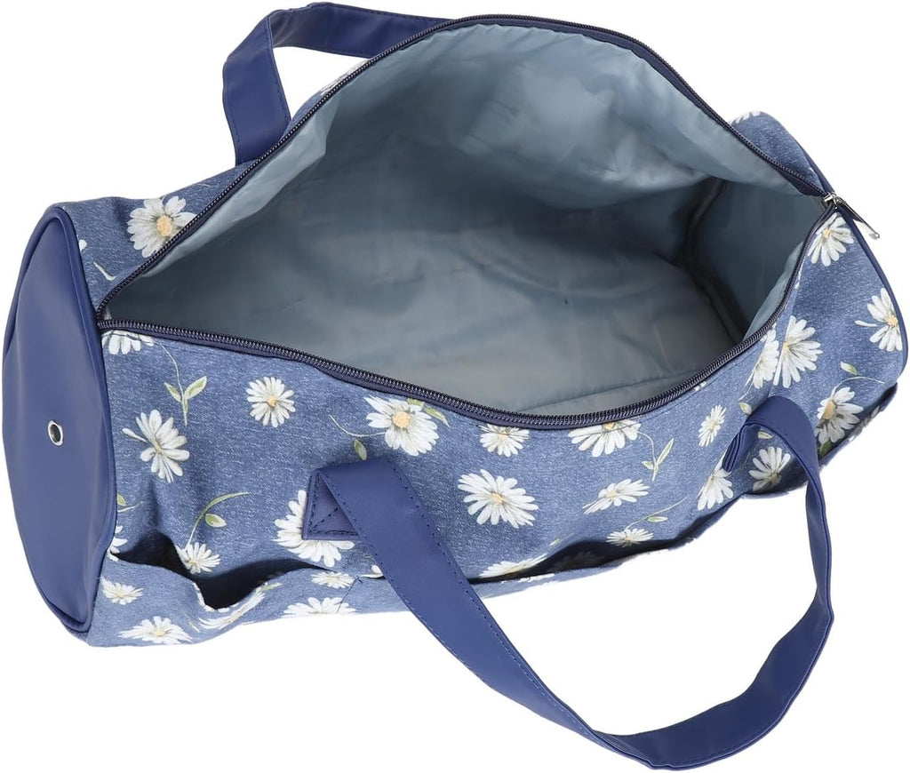 Large Fabric Knitting Needles Bag, Yarn Storage Organizer Bag with