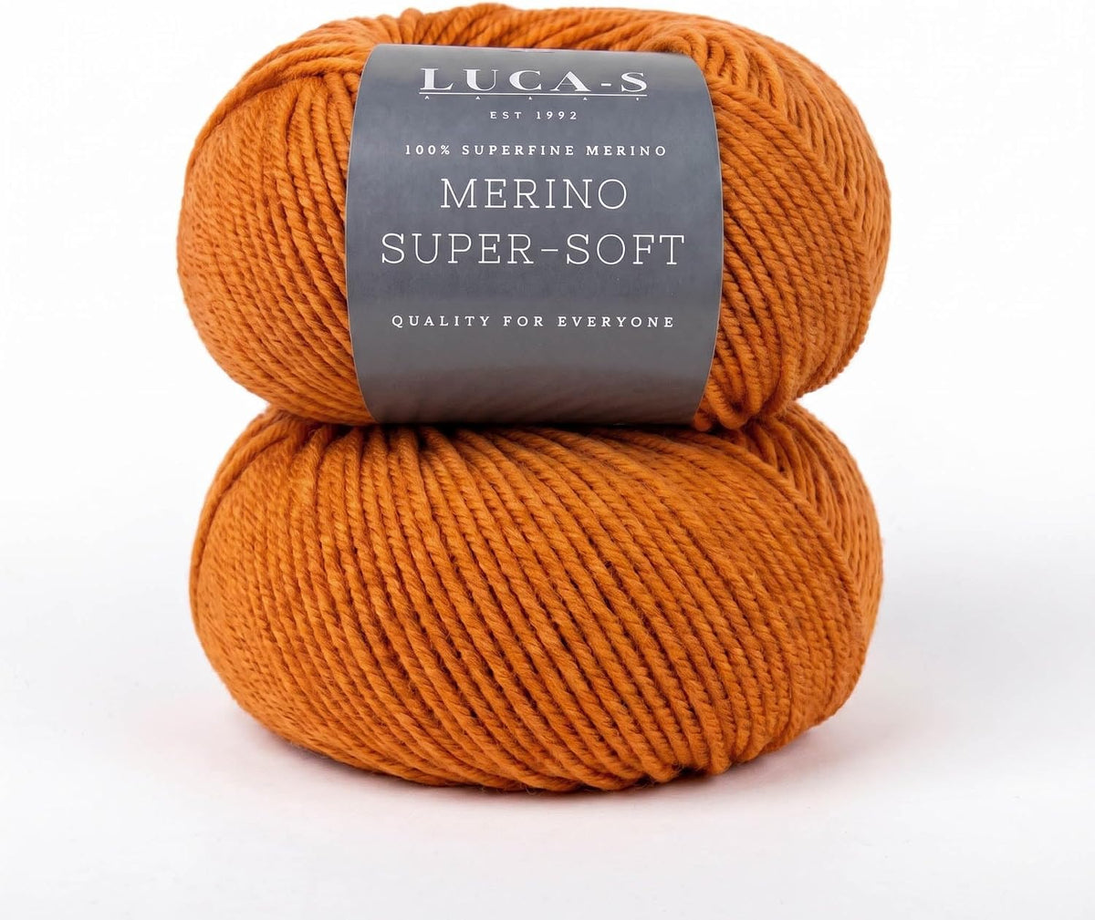 Superfine Merino DK Yarn for Knitting and Crocheting, Set of 2 Super