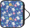 Cartoon Kitten Crochet Hook Organizer Washable and Portable Crochet