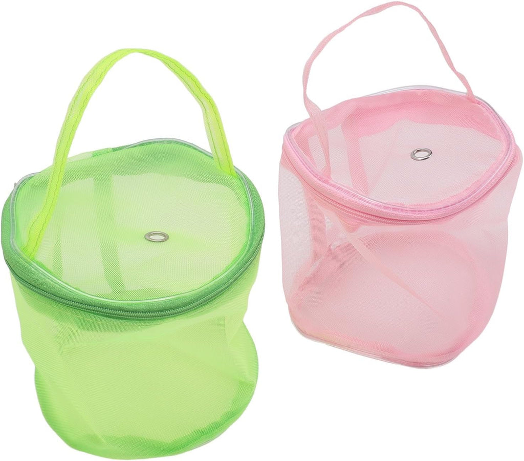 Pwshymi Mesh Yarn Storage Bag, Foldable & Lightweight