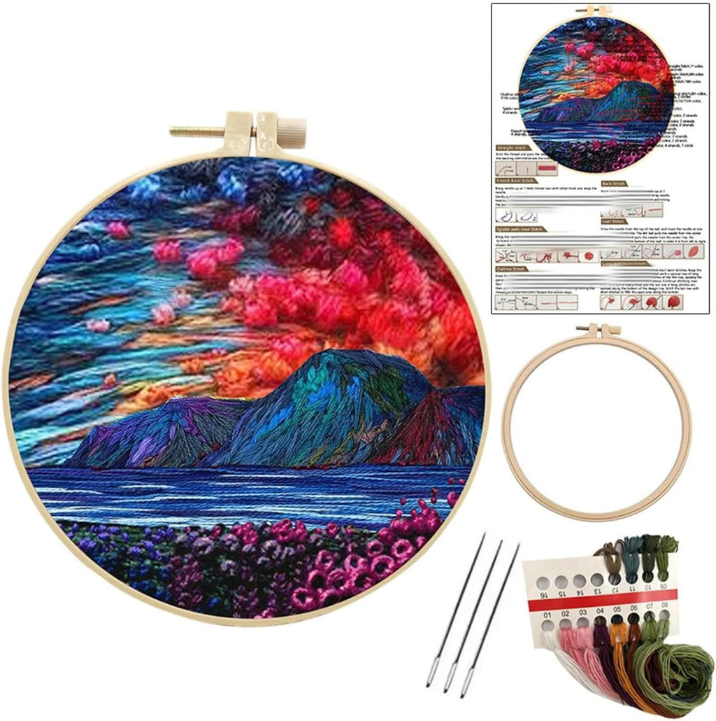 JRYYR Friendship Gifts Beginner Embroidery kit for Adults,Embroidery