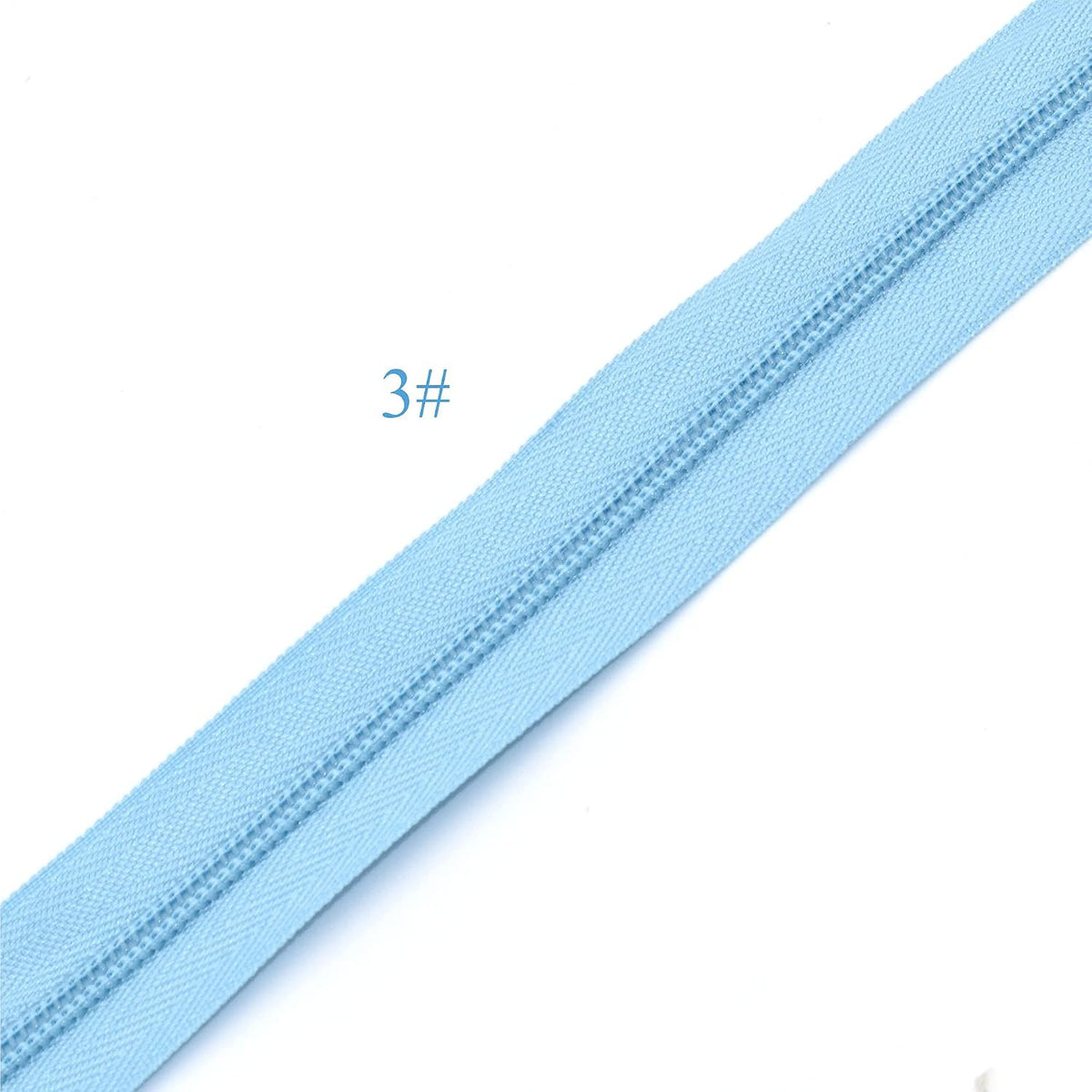 3# Sewing Zippers Coil Zippers Teeth Nylon Zipper Long Zippers Doll