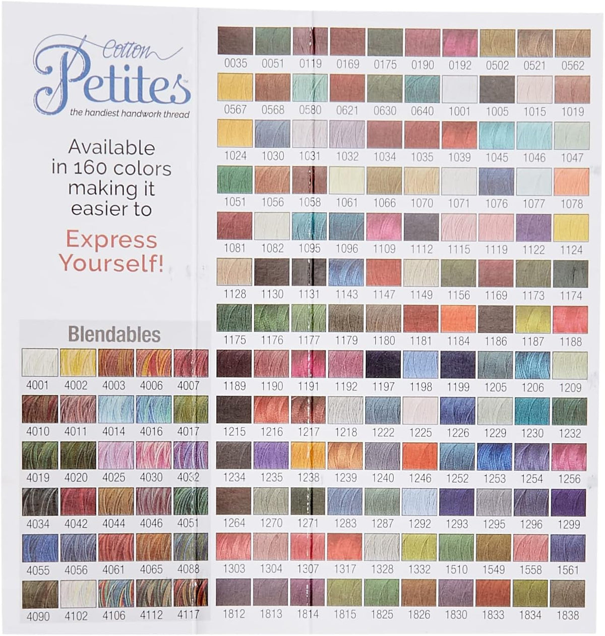 Sulky Sampler 12wt Cotton Petites, Autumn Assortment, 6-Pack