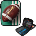 Cdkfxjy Empty Crochet Hook Case, Rugby Football
