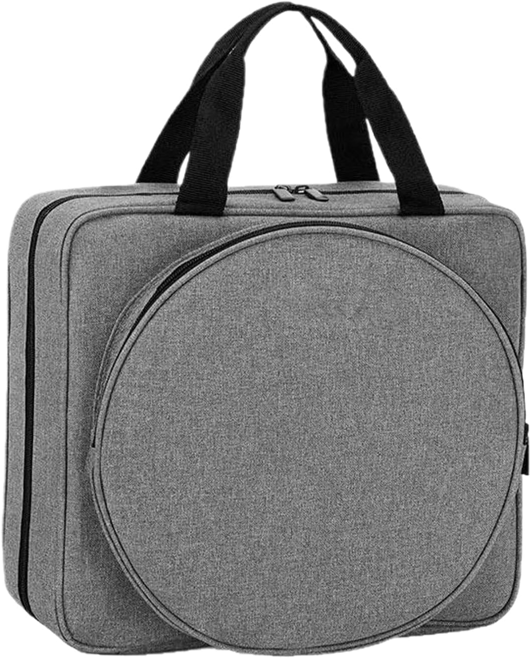 Embroidery Project Bag – Multi Pocket Holder, Round Sewing Case
