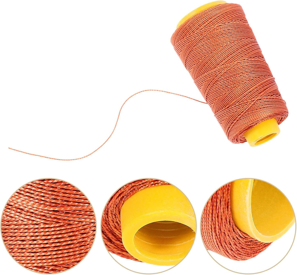 Hand Sewing Thread Roll Brown Nylon for Leather Repair, and