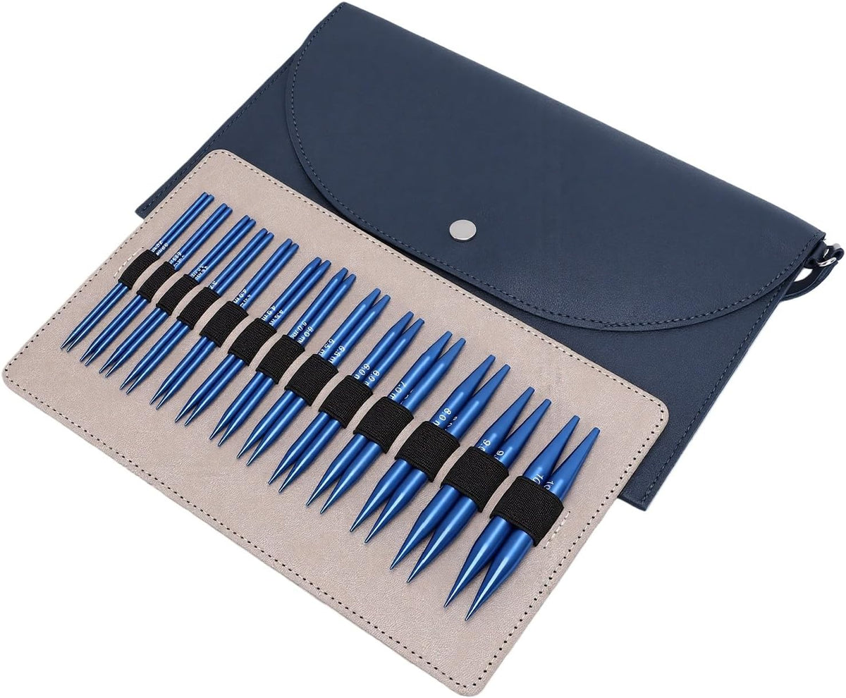 Interchangeable Knitting Needles for Beginners, 3.0-10.0 Mm, 13 Pairs