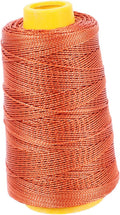 Brown Nylon Sewing Thread 1 Roll for Leather and Bag Repairs