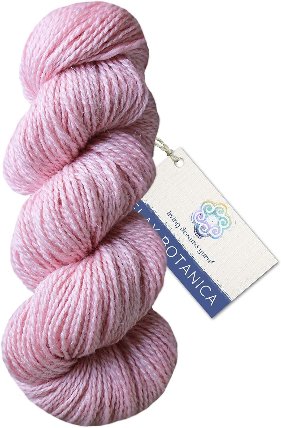 Flax Botanica DK Yarn, Elegant Merino Linen Silk, Ballerina