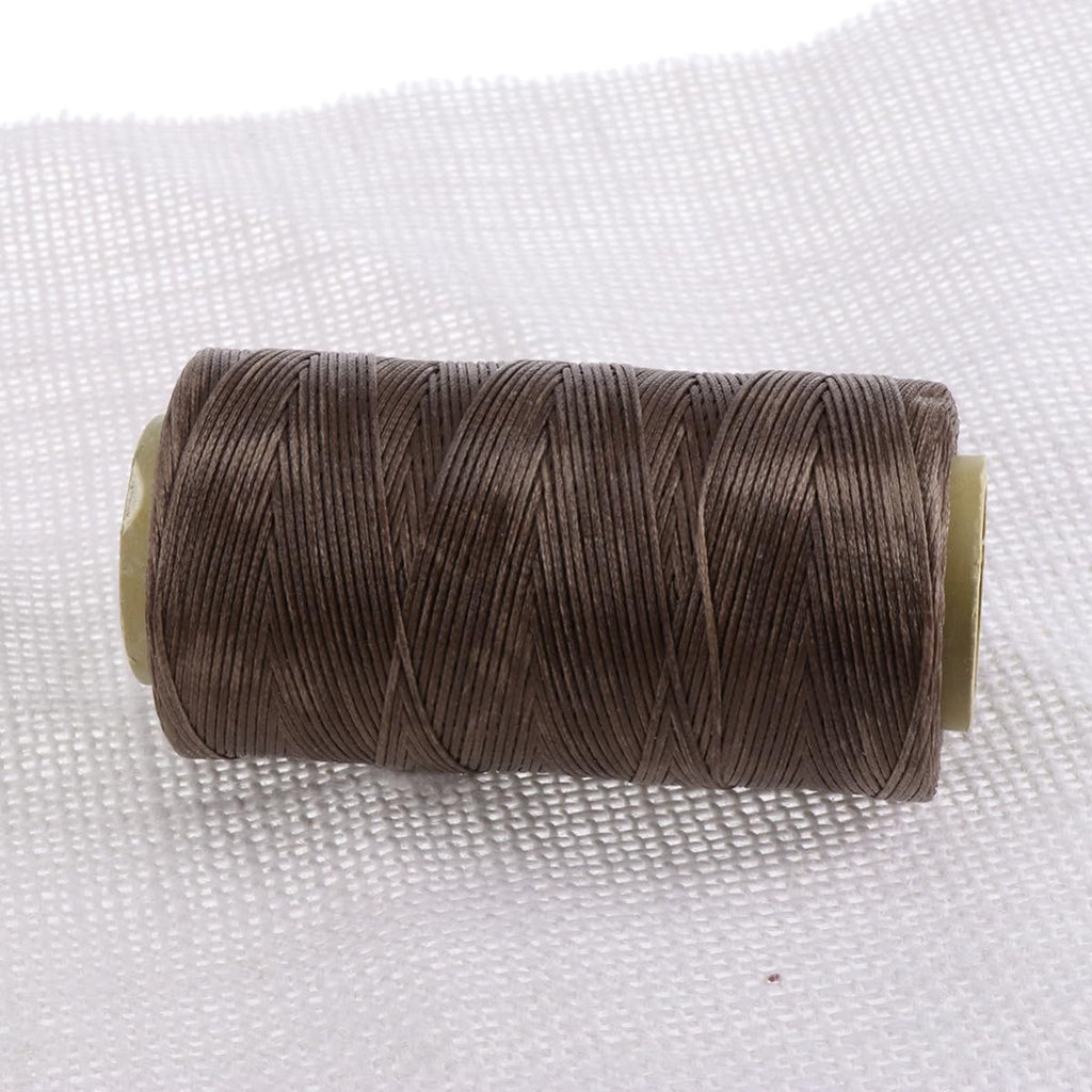 Brown Flat Wax Line for Leather Hand Stitching Projects No. 11