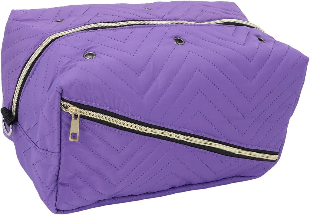 Mingzhe Knitting Bag with Large Storage Capacity (Purple)