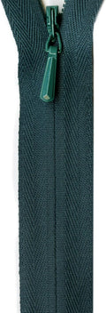Unique Invisible Zipper 18"-Hunter Green