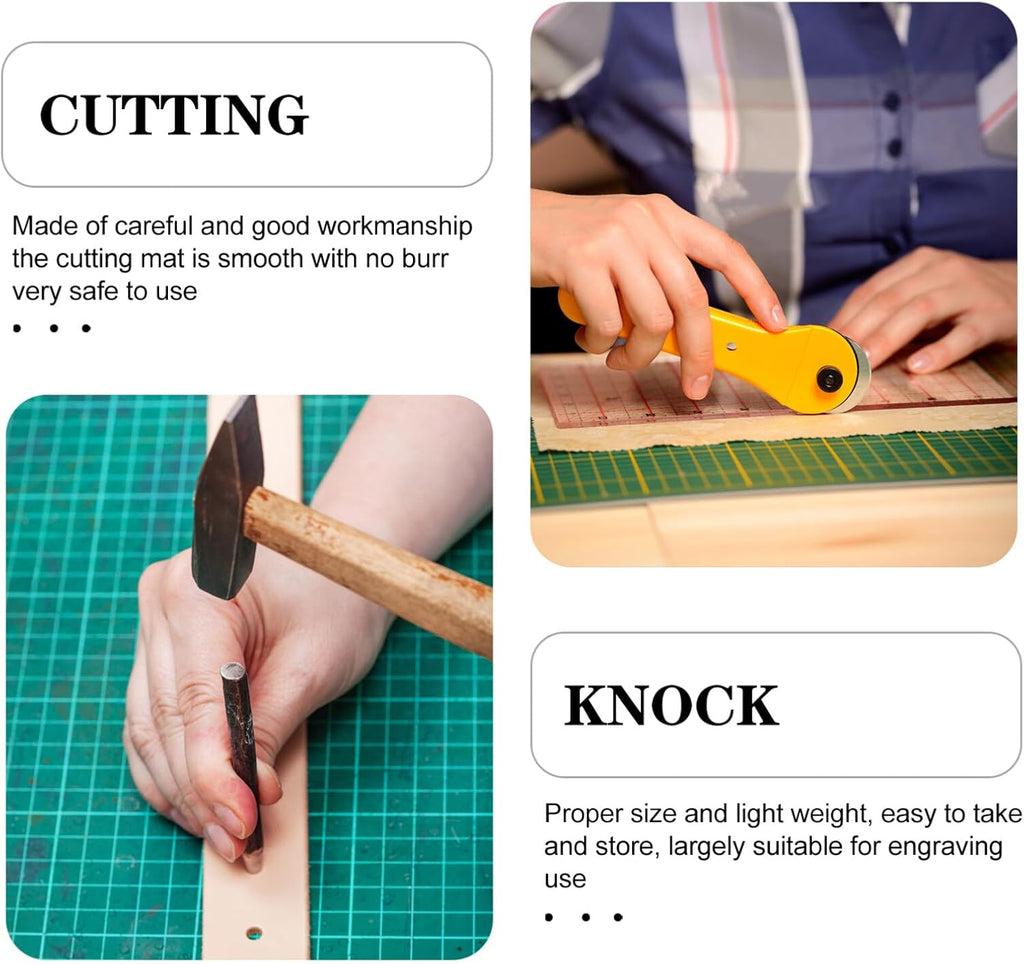 Self Healing Cutting Mat Double Sided Craft Mat Gridded Rotary Cutting