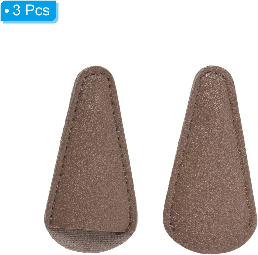 PATIKIL 2.9"x1.5" PU Leather Scissors Sheath 3 Pack Protector Dark