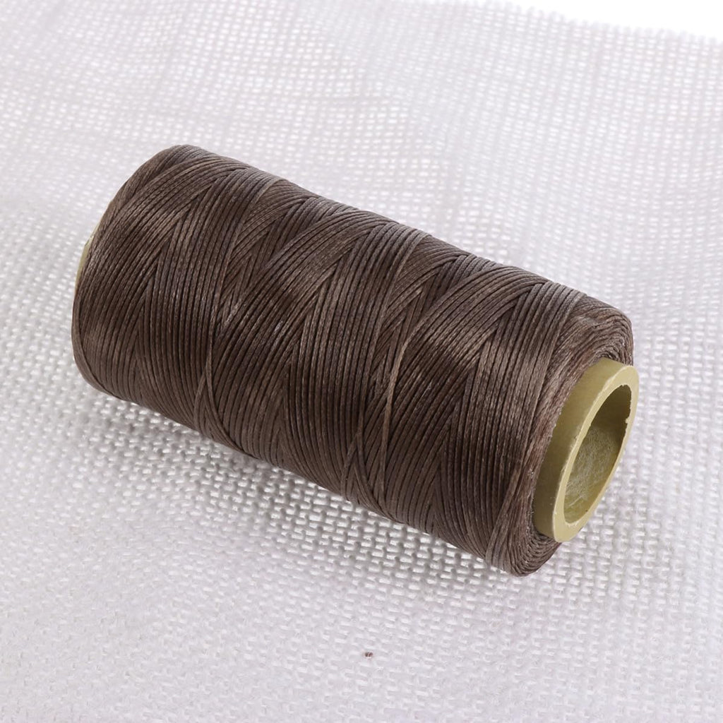 Brown Flat Wax Line for Leather Hand Stitching Projects No. 11