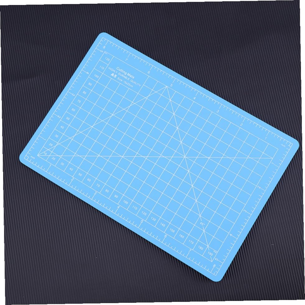 Homoyoyo A5 Self Healing Cutting Mat PVC Craft Pad with Scale Design