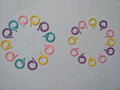 100pcs Mix Color Plastic Knitting Tools Craft Crochet Locking Stitch