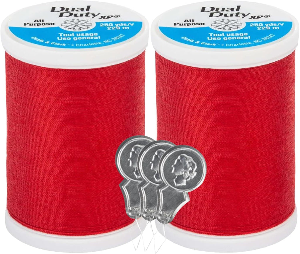 Coats & Clark Dual Duty XP All Purpose Sewing Thread - S910 2 Pack