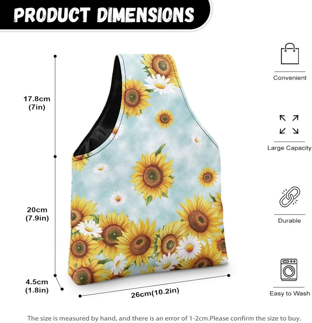 ZCFYGDX Embroidery Tools Sewing Organizer - Fresh Daisy Sunflower