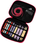 XEGZLH 10Pairs Colorful Circular Knitting Needle Set with Zippered