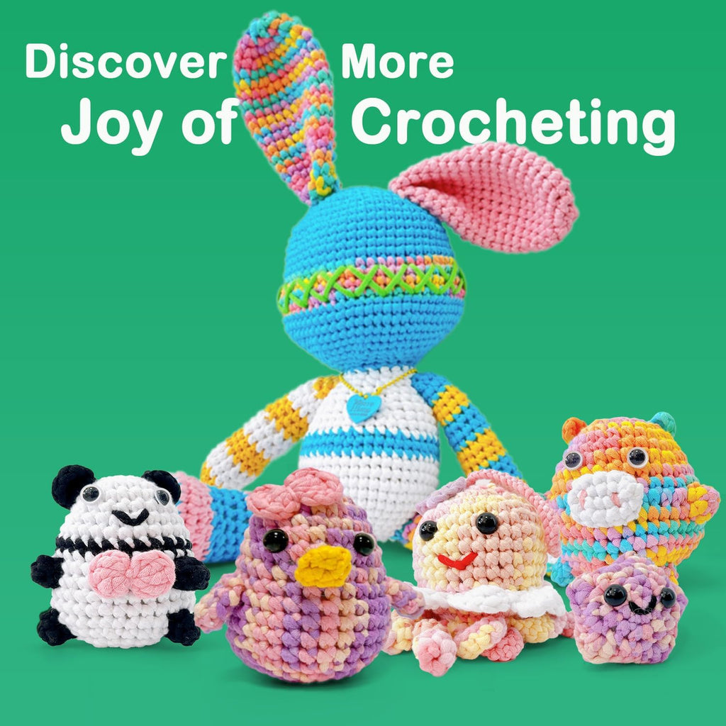 3.5Oz/120yds Beginner Easy Yarn for Crocheting and