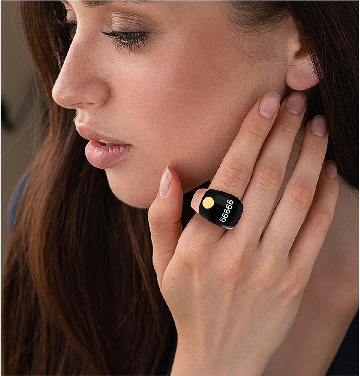 Gugxiom Finger Counter Ring, Digital Tally Counter, LCD Display