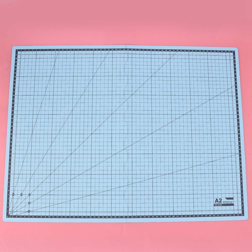 Portable Folding A2 Self Healing Cutting Mat, Craft Cutting Board with