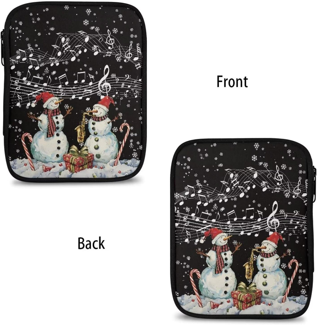 Goronwyfloyd Snowman Notes Crochet Needle Case Crochet Hook Organizer
