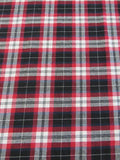 Big Z Fabric Tartan Plaid Uniform Apparel Flannel Fabric By The Yard
