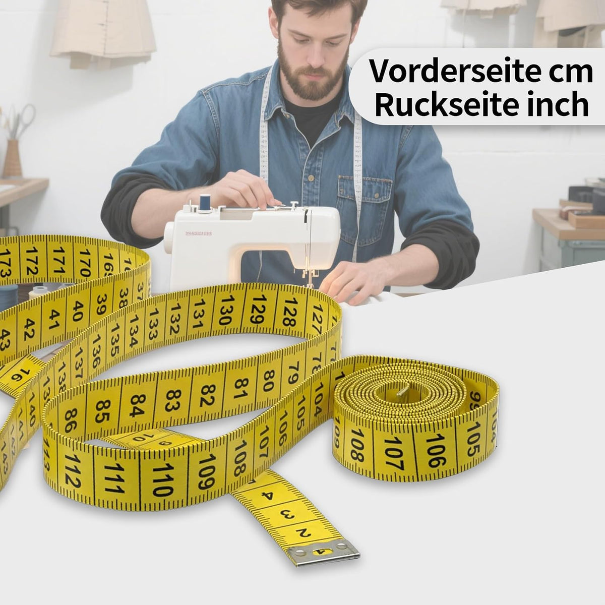 BoAn Tape Measure,8 PCS Measuring Tape for Body Fabric Sewing Tailor