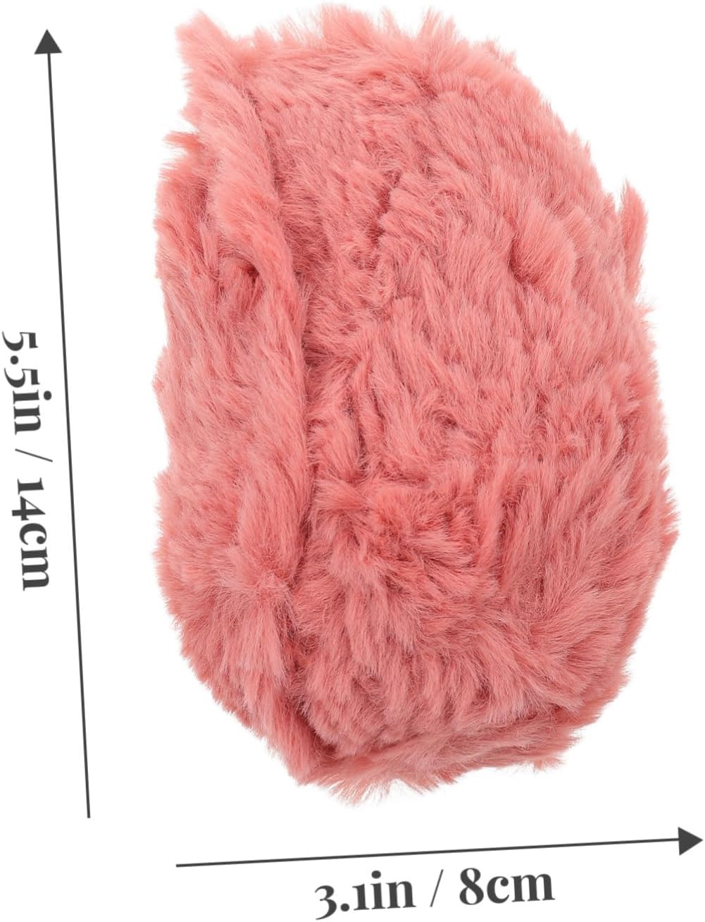 Crochet Yarn 1 Roll Pink Polyester for DIY Knitting Practice Xmas