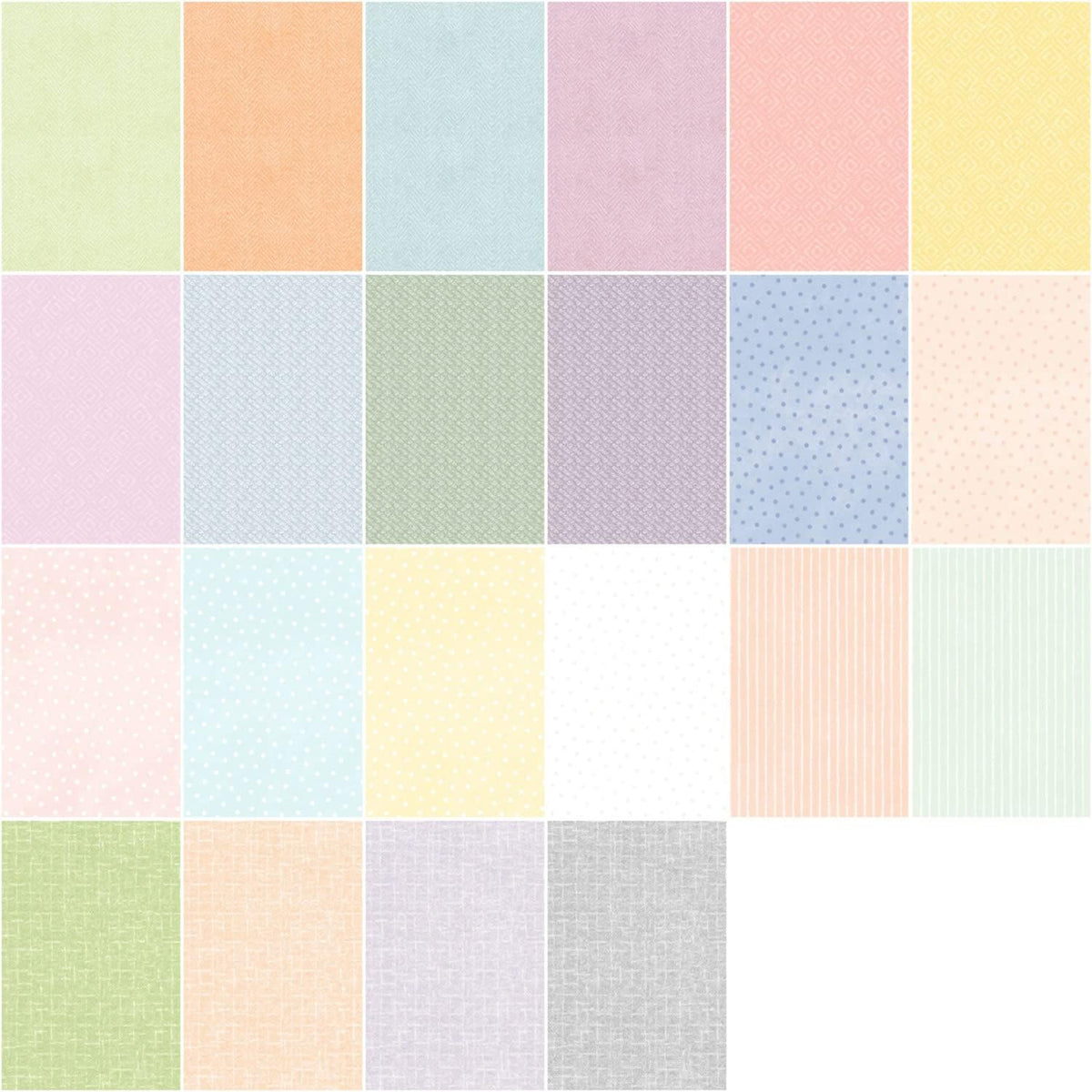 Bonnie Sullivan Little Lambies Woolies Flannel Strips 40 2.5-inch