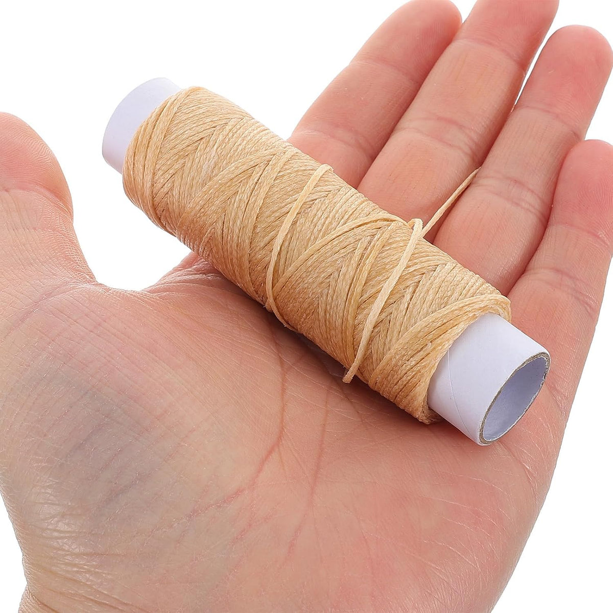 Waxed Thread Leather Sewing Kit for DIY Crafters with Needles