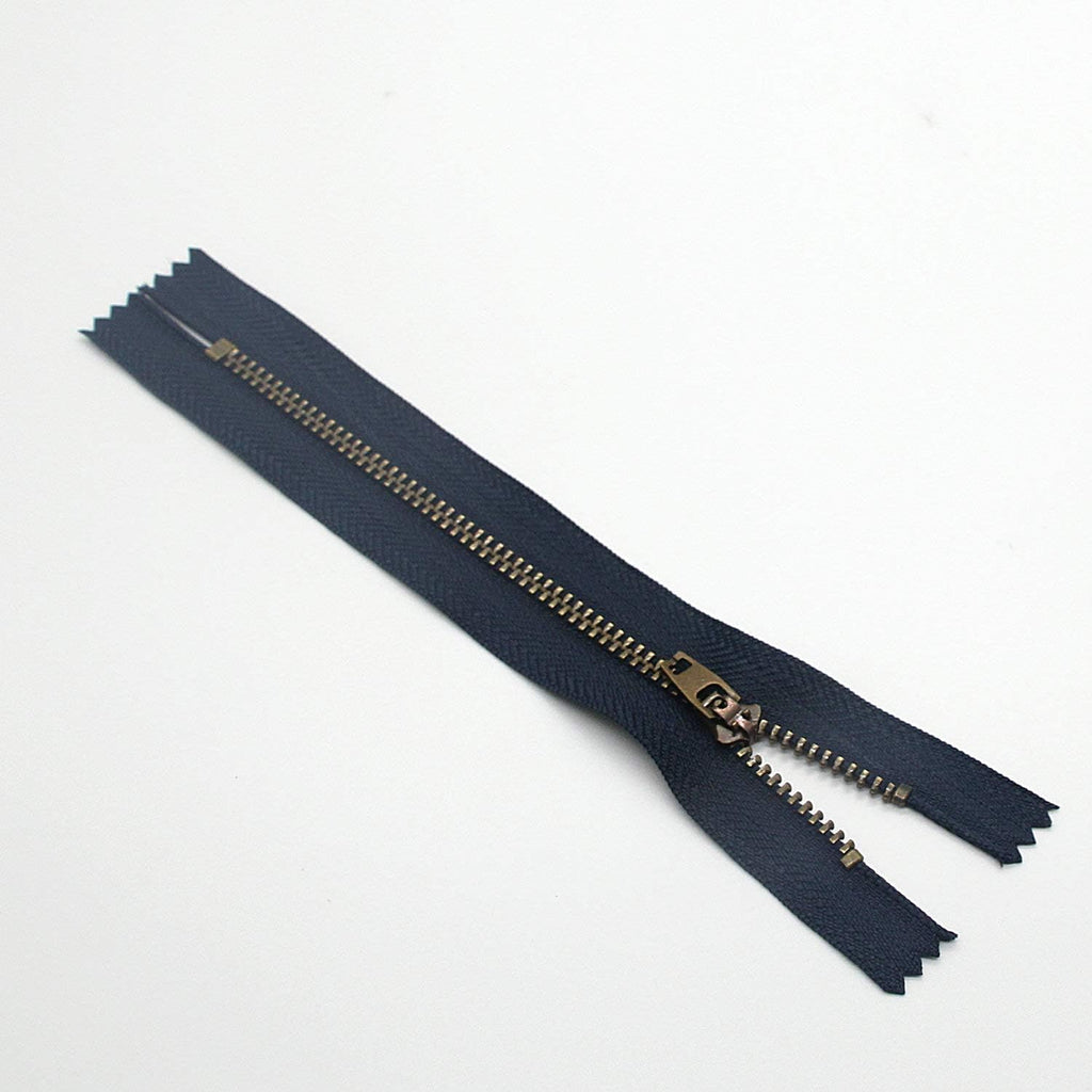 Leekayer 6 inch Metal Zipper Close End Jeans Zippers Bulk 6pcs