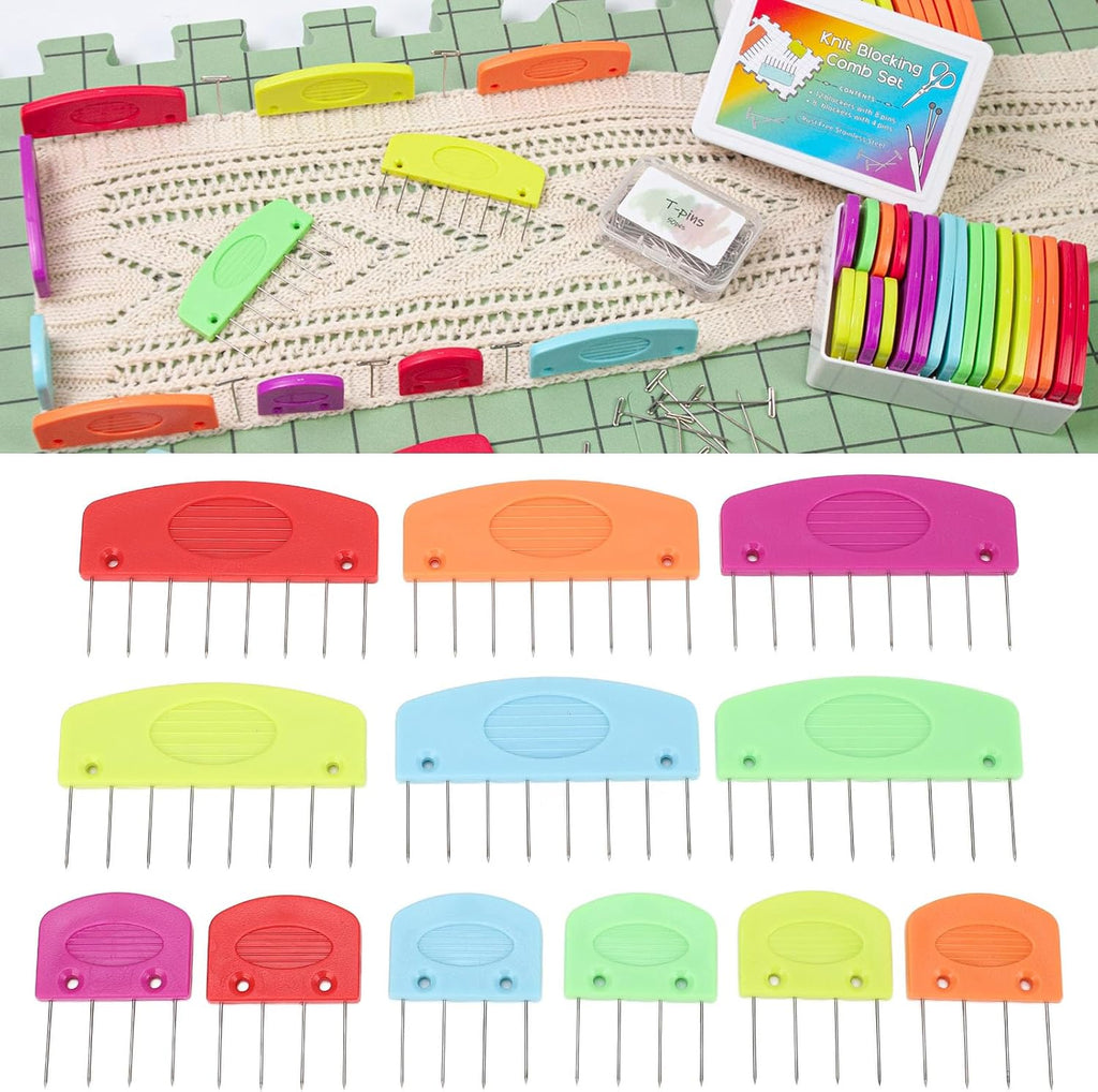 Plastic Knit Blockers, Stainless Steel Multifunction Knit Blocking