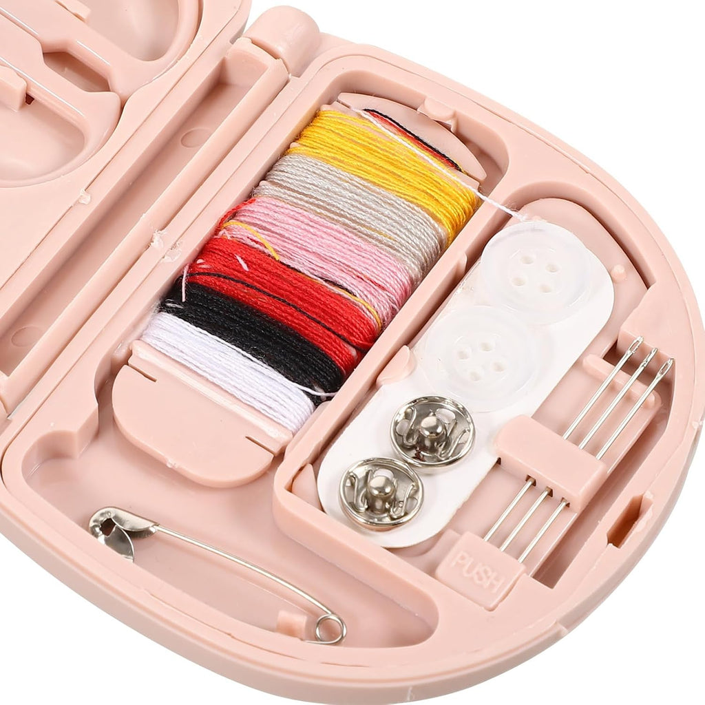 Portable Sewing Repair Set Compact Travel Hand Kit for Adults