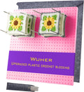 wuher 13''Granny Square Blocking Boards for Crochet Projects, Crochet