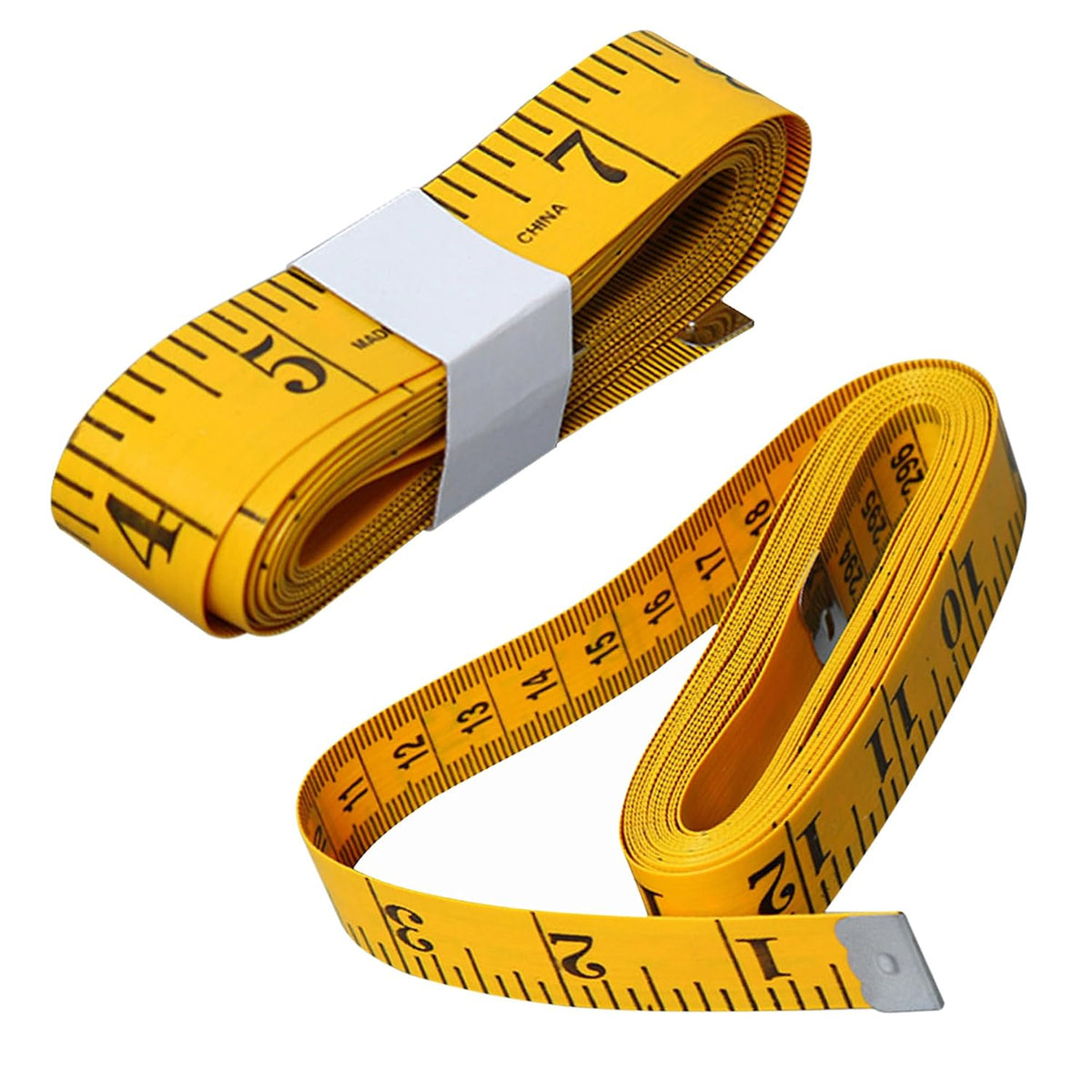 Soft Tape Measure Double Scale Measuring Tape Body Sewing Flexible