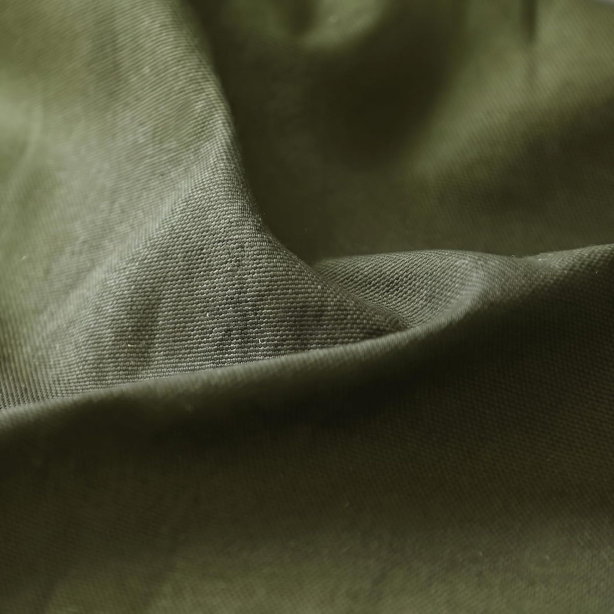 Olive Green Canvas Fabric, Premium 7oz 100% Cotton Duck Canvas Fabric