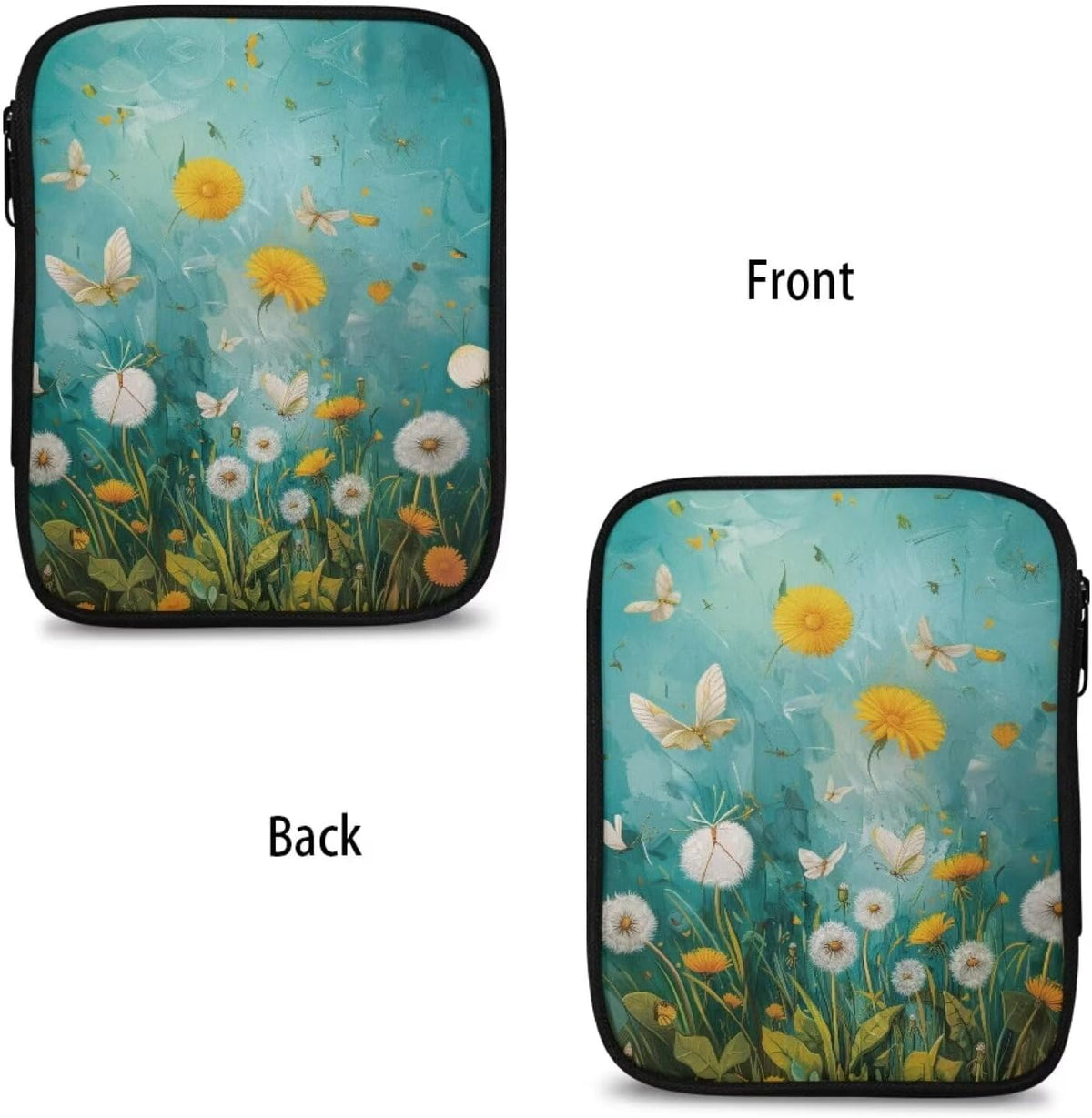YUVAMAGIMO Flower Crochet Needle Case Waterproof Crochet Hooks