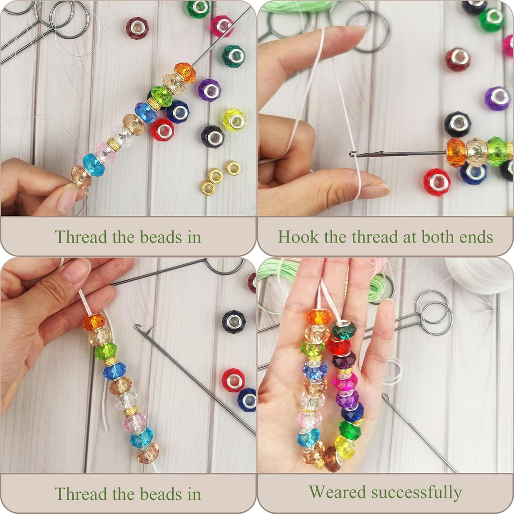 4 Pcs Point Loop Turner Sewing Tool, Tongue Crochet Tool Latch Hook