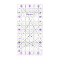 The Quilted Bear Rectangular Acrylic Quilting Ruler, 6" x 12"