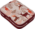 Crochet Hook Case Storage Bag with Tools Organizer Zipper Zipped Pouch