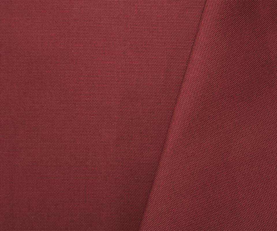 Burgandy Red Cotton Duck Cloth Canvas Woven Fabric By the Yard, 3yd