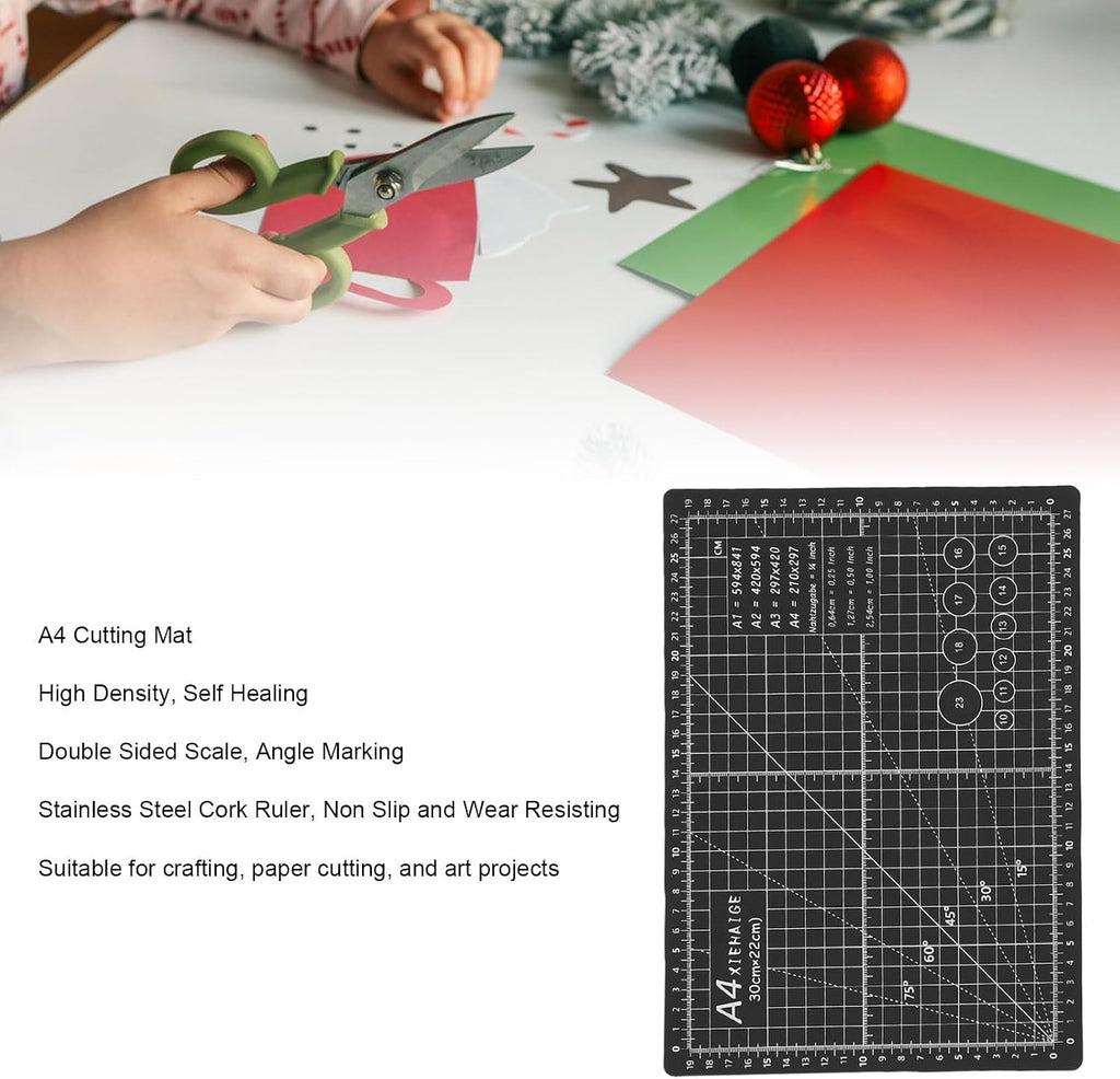 AUNMAS Self Healing Cutting Mat, Double Sided Sewing Mat Table