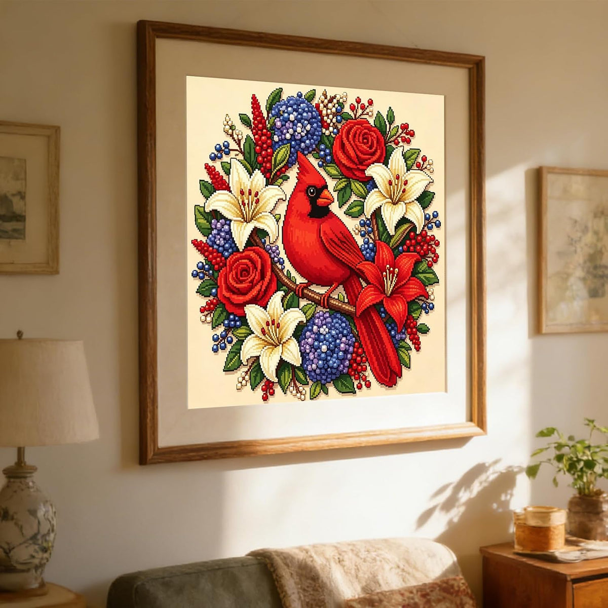 Stamped Embroidery Cross Stitch Kit 11CT Animal Pattern DIY