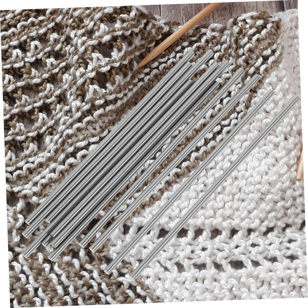 Crochet Board Rod Set for Wooden Blocking Boards, 20pcs Stainless